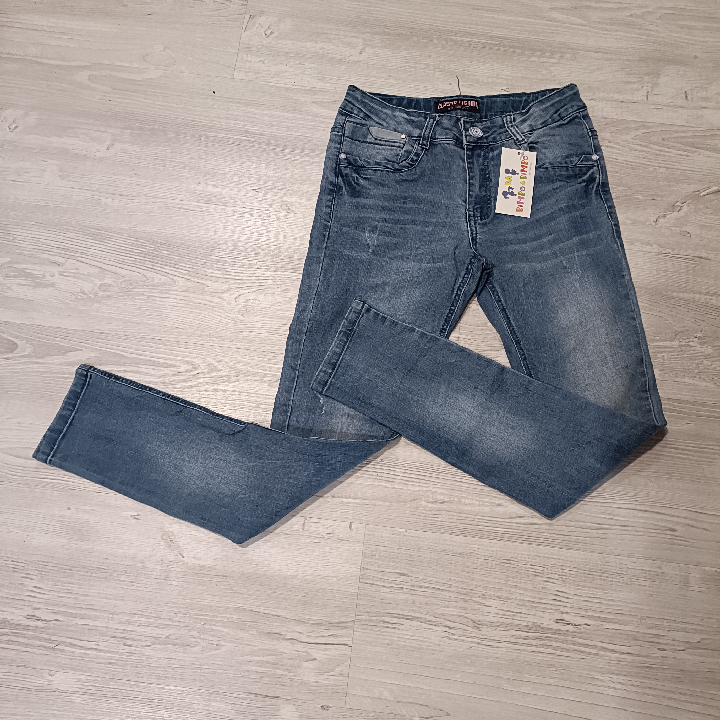NAME IT Jeans Bimbo – Denim Scuro Comfortevole Con Elastan – Vestibilità Casual E Sportiva Per Bambini
