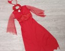 VESTITO CARNEVALE DIAVOLETTA 7/9 ANNI