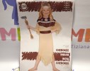 VESTITO CARNEVALE INDIANINA 7/9 ANNI