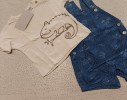 COMPLETO SALOPETTE+MAGLIA CHICCO 9 MESI