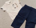 COMPLETO POLO+PANTALONE MINIBANDA 6 MESI
