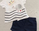 COMPLETO MAGLIA+PANTALONCINO 6/9 MESI