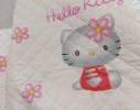 TRAPUNTINA HELLO KITTY LETTO CON SBARRE