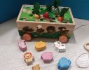 GIOCO INCASTRI LEGNO MONTESSORI (MANCANO ALCUNE...