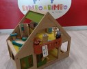 CASA DELLE BAMBOLE DI LEGNO