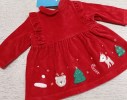 VESTITO NATALIZIO 1/3 MESI