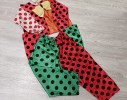 VESTITO CARNEVALE PAGLIACCIO 4 ANNI