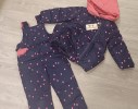 COMPLETO NEVE SALOPETTE+PIUMINO 4/5 ANNI