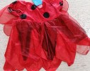 VESTITO CARNEVALE COCCINELLA 1 ANNO