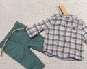 COMPLETO OBAIBI 3 MESI CAMICIA+PANTALONE