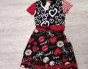 VESTITO DESIGUAL 11/12 ANNI