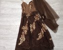 VESTITO CERIMONIA+STOLA DONNA TG 44/46