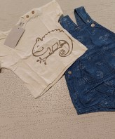 COMPLETO SALOPETTE+MAGLIA CHICCO 9 MESI