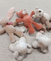 5 PELUCHE PRIMI MESI
