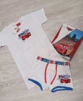 COMPLETO INTIMO CARS 9/10 ANNI