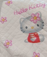 TRAPUNTINA HELLO KITTY LETTO CON SBARRE