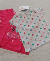 2 MAGLIE MINNIE 9/12 MESI