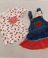 COMPLETO MAGLIA+SALOPETTE 9/12 MESI O. MARINES