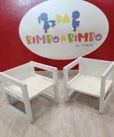 2 SEDIOLINE/SGABELLO LEGNO