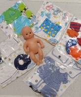 BAMBOLOTTO MARCOLINO+ 5 SET ACCESSORI NUOVI!