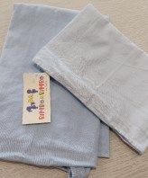 LENZUOLO CON ANGOLI LETTINO+COPRIGUANCIALE