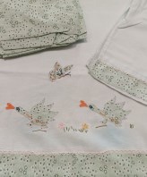 SET LENZUOLA LETTINO 3 P.ZI