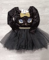 VESTITO HALLOWEEN GATTINA 8/10 ANNI
