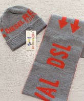 COMPLETO CAPPELLO+SCIARPA DIESEL 6/8 ANNI
