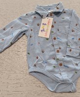 CAMICIA/BODY 3/6 MESI