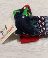 2 PAIA CALZE NATALIZIE TG 27/30 NUOVI!