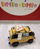 VAN LANCIA PIZZE TARTARUGHE NINJA