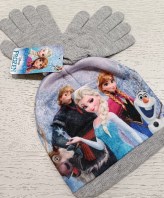 CAPPELLO+GUANTI FROZEN CM 52 NUOVI!