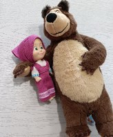 PELUCHE MASHA E ORSO