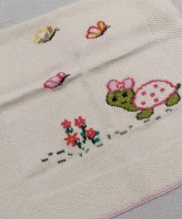 COPERTA NAVICELLA FATTA A MANO