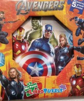 LIBRO/PUZZLE AVENGERS