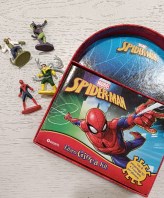 LIBRO+PERSONAGGI SPIDER MAN