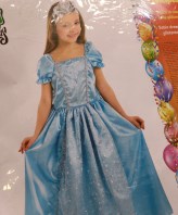 VESTITO CARNEVALE PRINCIPESSA 6/7 ANNI