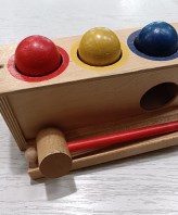 GIOCO PALLINE LEGNO