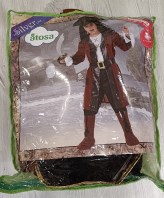 VESTITO CARNEVALE PIRATA 10/12 ANNI