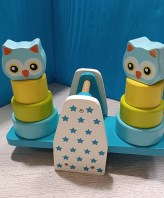 GIOCO LEGNO BILANCIA