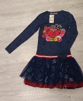 VESTITO DESIGUAL 11/12 ANNI
