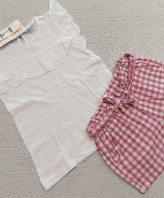 COMPLETO MAGLIA+PANTALONCINO 30/36 MESI