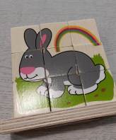 GIOCO LEGNO CUBOTTI MONTESSORI