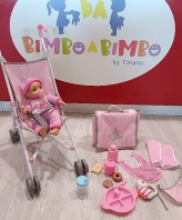 BAMBOLOTTO+PASSEGGINO+ACCESSORI VARI