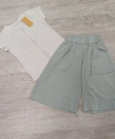 COMPLETO CERIMONIA MAGLIA+GONNA 6 ANNI