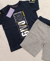 COMPLETO MAGLIA+PANTALONCINO GIVOVA 5 ANNI