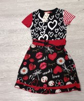VESTITO DESIGUAL 11/12 ANNI