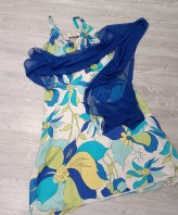 VESTITO+STOLA CERIMONIA DONNA TG 48