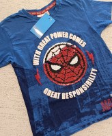 MAGLIA SPIDER MAN 4/5 ANNI