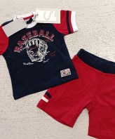 COMPLETO MAGLIA+PANTALONCINO SARABANDA 9 MESI...